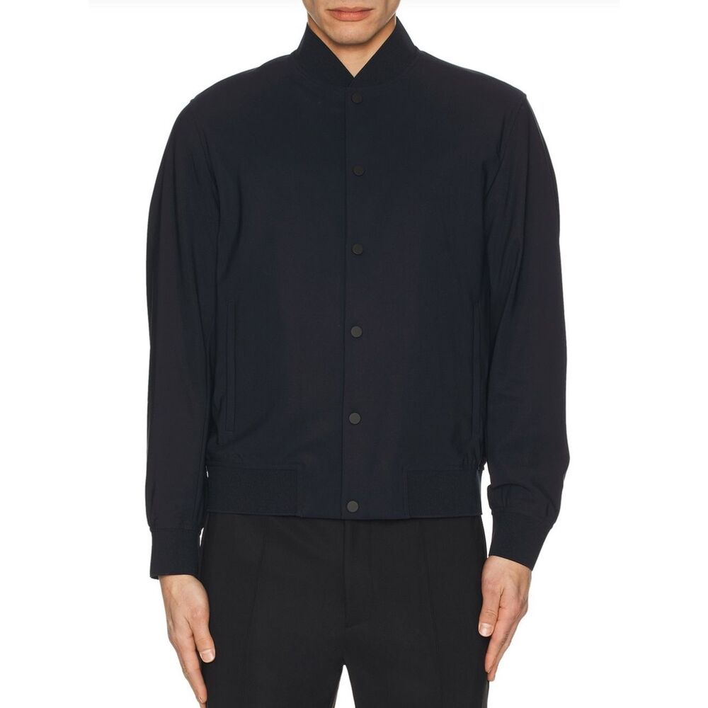 New THEORY Precision Ponte Murphy Jacket in Baltic Revolve